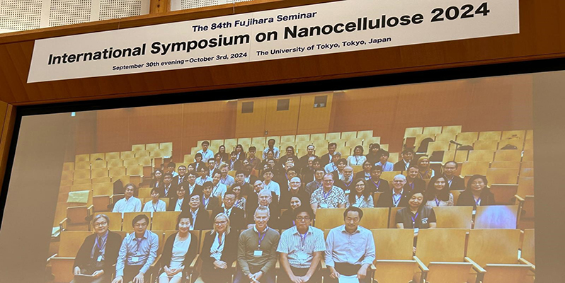 Participación de la profesora Blanco en el Fujihara International Symposium on Nanocellulose 2024